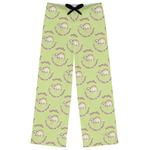 Sloth Womens Pajama Pants - XL (Personalized)