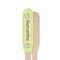 Sloth Wooden Food Pick - Paddle - Single Sided - Front & Back