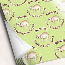 Sloth Wrapping Paper Sheets (Personalized)