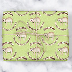 Sloth Wrapping Paper (Personalized)
