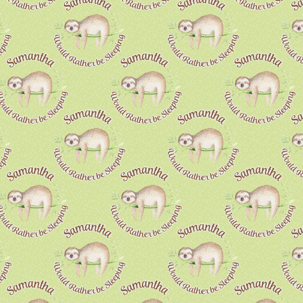 Sloth Wrapping Paper Square