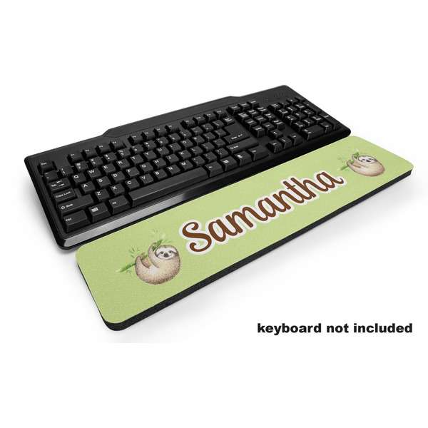 Custom Sloth Keyboard Wrist Rest (Personalized)