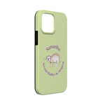 Sloth iPhone Case - Rubber Lined - iPhone 13 Mini (Personalized)
