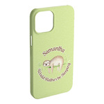 Sloth iPhone Case - Plastic (Personalized)