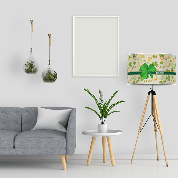St. Patrick's Day 12" Drum Lampshade - LIFESTYLE