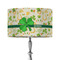 St. Patrick's Day 12" Drum Lampshade - ON STAND (Fabric)