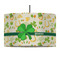 St. Patrick's Day 12" Drum Pendant Lamp - Fabric (Personalized)