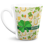 St. Patrick's Day 12 Oz Latte Mug (Personalized)