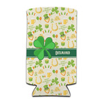 St. Patrick's Day Can Cooler (tall 12 oz) (Personalized)