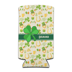 St. Patrick's Day Can Cooler (tall 12 oz) (Personalized)