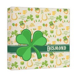 St. Patrick's Day Canvas Print - 12x12 (Personalized)