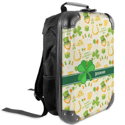 St. Patrick's Day Kids Hard Shell Backpack (Personalized)