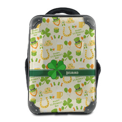St. Patrick's Day 15" Hard Shell Backpack (Personalized)