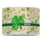 St. Patrick's Day 16" Drum Lampshade - FRONT (Poly Film)