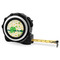 St. Patrick's Day 16 Foot Black & Silver Tape Measures - Front