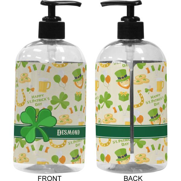 St. Patrick's Day 16 oz Plastic Liquid Dispenser (Approval)
