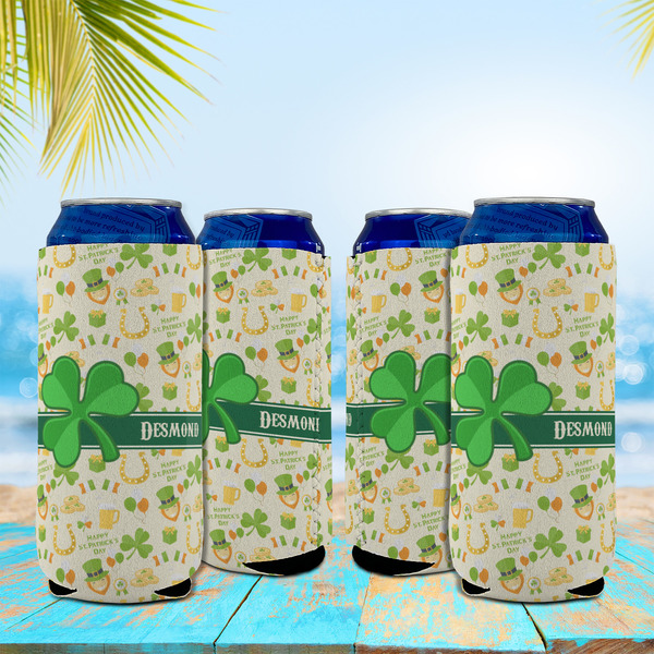 St. Patrick's Day 16oz Can Sleeve - Set of 4 - LIFESTYLE