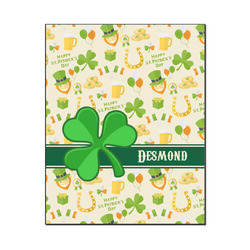 St. Patrick's Day Wood Print - 16x20 (Personalized)