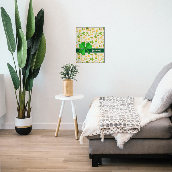 St. Patrick's Day 16x20 Wood Print - In Context