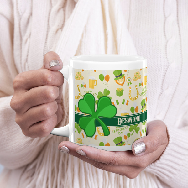 St. Patrick's Day 20oz Coffee Mug - LIFESTYLE