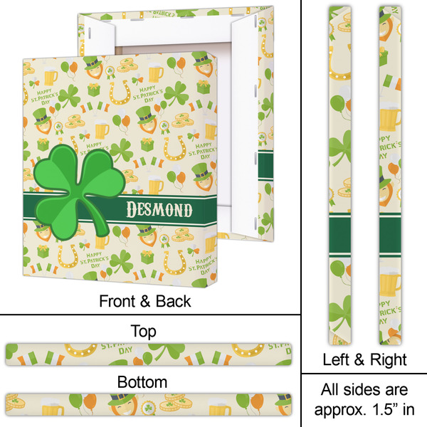 St. Patrick's Day 20x24 - Canvas Print - Approval