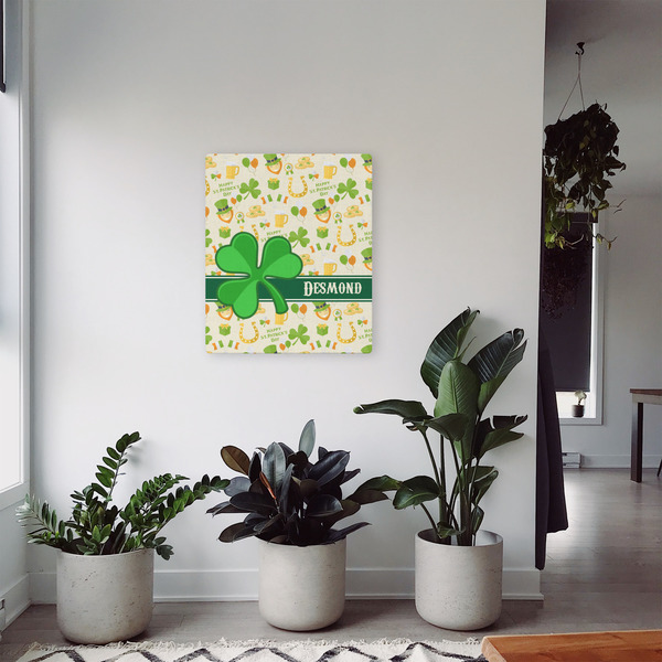 St. Patrick's Day 20x24 - Canvas Print - In Context