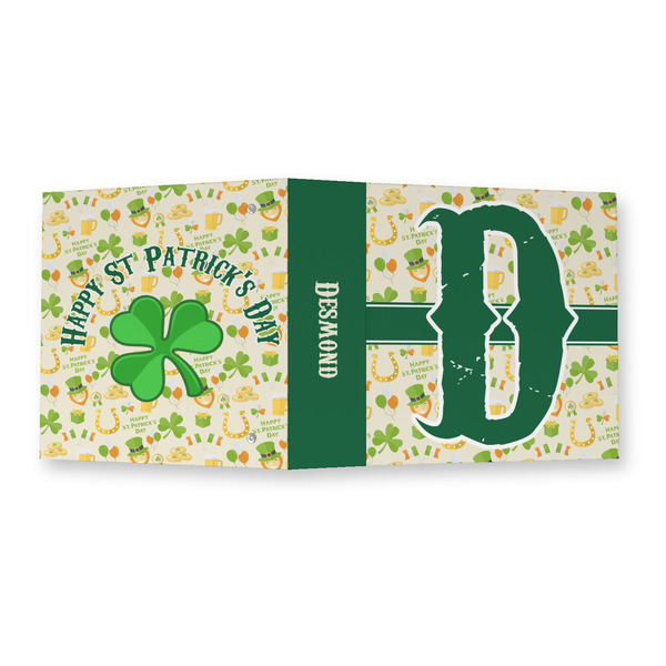 St. Patrick's Day 3 Ring Binders - Full Wrap - 2" - OPEN OUTSIDE