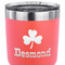 St. Patrick's Day 30 oz Stainless Steel Ringneck Tumbler - Coral - CLOSE UP