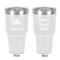 St. Patrick's Day 30 oz Stainless Steel Tumbler - White - Double-Sided (Personalized)