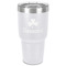 St. Patrick's Day 30 oz Stainless Steel Ringneck Tumbler - White - Front