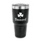 St. Patrick's Day 30 oz Stainless Steel Ringneck Tumblers - Black - FRONT