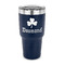 St. Patrick's Day 30 oz Stainless Steel Ringneck Tumblers - Navy - FRONT