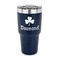 St. Patrick's Day 30 oz Stainless Steel Tumbler - Navy - Single Sided (Personalized)