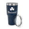 St. Patrick's Day 30 oz Stainless Steel Ringneck Tumblers - Navy - LID OFF