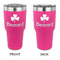 St. Patrick's Day 30 oz Stainless Steel Ringneck Tumblers - Pink - Double Sided - APPROVAL