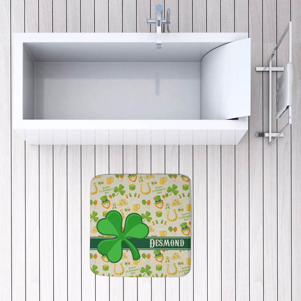 St. Patrick's Day 48x48 Foam Memory Mat - LIFESTYLE