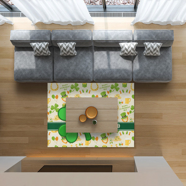 St. Patrick's Day 5'x7' Indoor Area Rugs - IN CONTEXT
