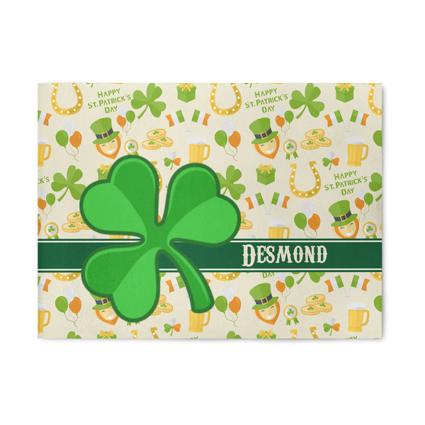 Custom St. Patrick's Day 5' x 7' Indoor Area Rug (Personalized)