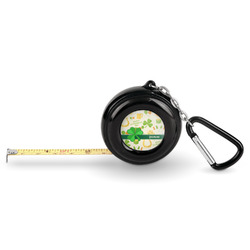 St. Patrick's Day Pocket Tape Measure - 6 Ft w/ Carabiner Clip (Personalized)
