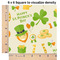 St. Patrick's Day 6x6 Swatch of Fabric