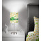 St. Patrick's Day 7 inch drum lamp shade - in room