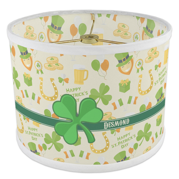 St. Patrick's Day 8" Drum Lampshade - ANGLE Poly-Film