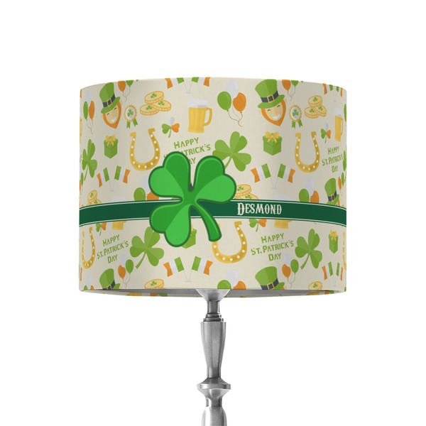 Custom St. Patrick's Day 8" Drum Lamp Shade - Fabric (Personalized)