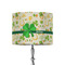 St. Patrick's Day 8" Drum Lampshade - ON STAND (Fabric)