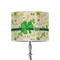 St. Patrick's Day 8" Drum Lampshade - ON STAND (Poly Film)