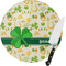 St. Patrick's Day 8 Inch Small Glass Cutting Board