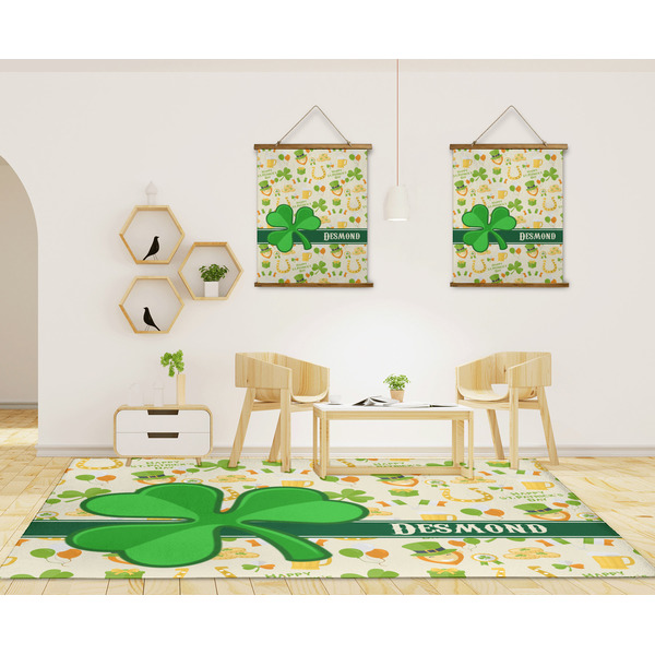 St. Patrick's Day 8'x10' Indoor Area Rugs - IN CONTEXT