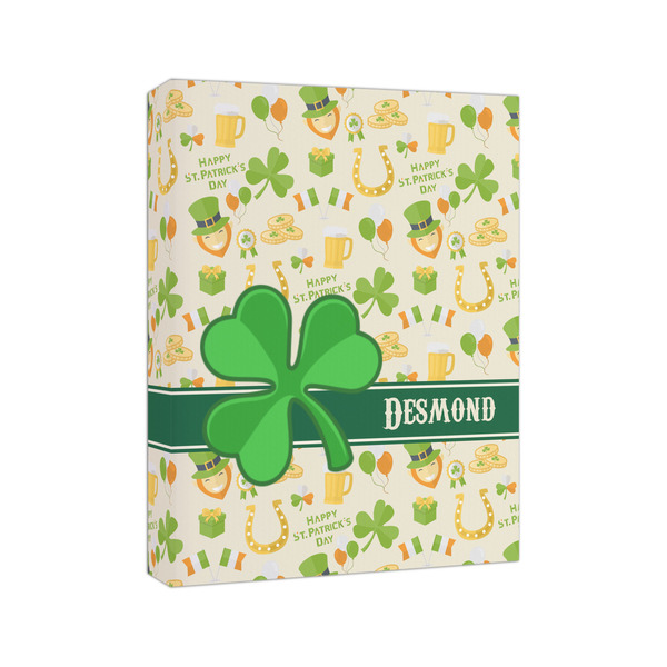 St. Patrick's Day 8x10 - Canvas Print - Angled View