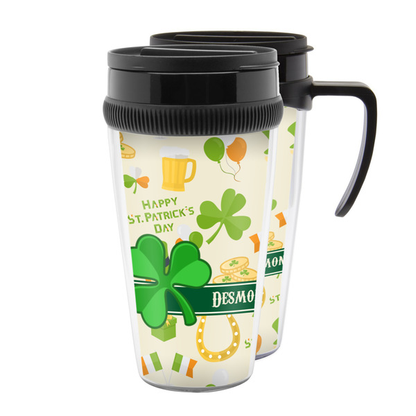 Custom St. Patrick's Day Acrylic Travel Mug (Personalized)
