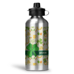St. Patrick's Day Water Bottles - 20 oz - Aluminum (Personalized)